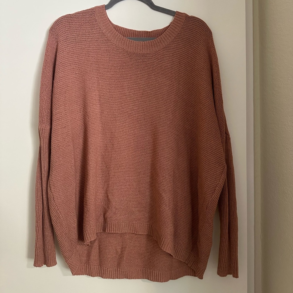 Miracle Women's Sweater in Burnt Orange
